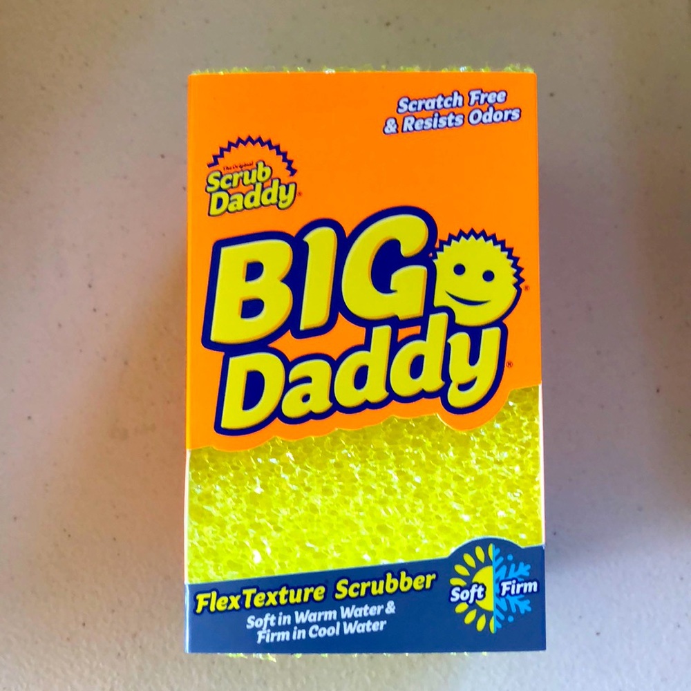 Scrub Daddy Big Daddy Flex Texture Scrubber Sponge